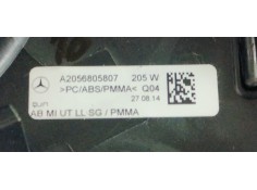 Recambio de consola central para mercedes-benz clase c (w205) lim. 2.2cdi 170 [220] fap referencia OEM IAM A2056805807  