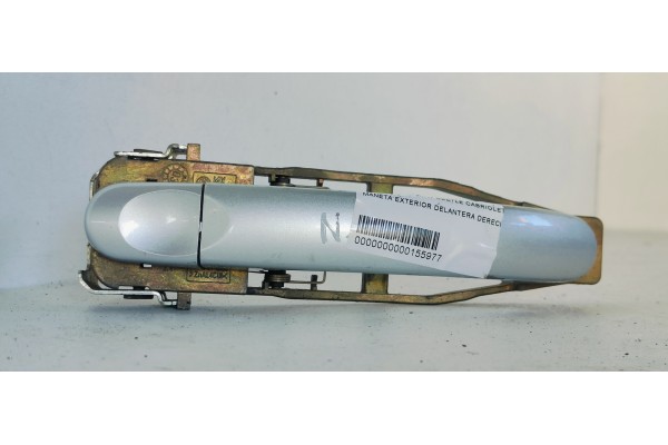 Recambio de maneta exterior delantera derecha para volkswagen new beetle cabriolet (1y7) 2.0 referencia OEM IAM   