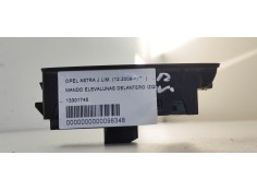 Recambio de mando elevalunas delantero izquierdo para opel astra j lim. 2.0 16v cdti referencia OEM IAM 13301745  