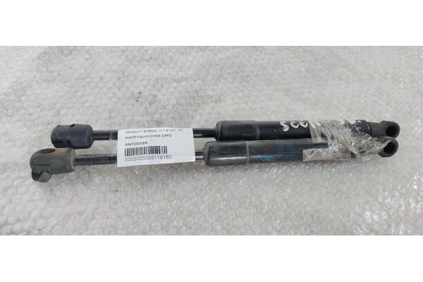 Recambio de amortiguadores capo para renault scenic iii 1.9 dci 130 referencia OEM IAM 654700008R  