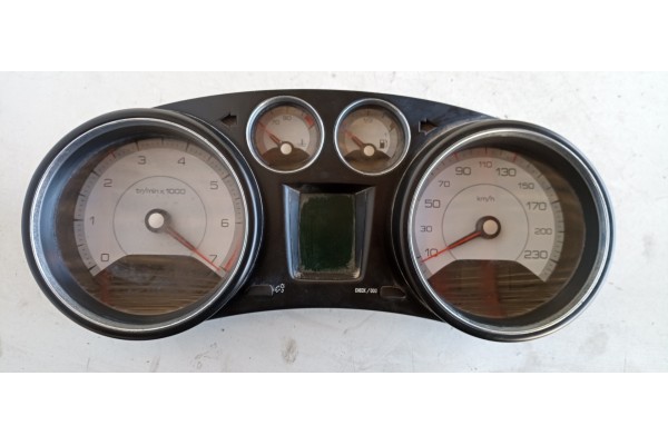 Recambio de cuadro instrumentos para peugeot 207 cc 1.6 hdi fap cat (9hz / dv6ted4) referencia OEM IAM   