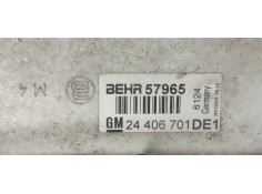 Recambio de intercooler para opel zafira a club referencia OEM IAM 24406701  