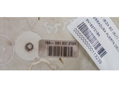 Recambio de cerradura puerta delantera derecha para seat ibiza sc (6j1) 1.6 tdi referencia OEM IAM 5N1837016A  