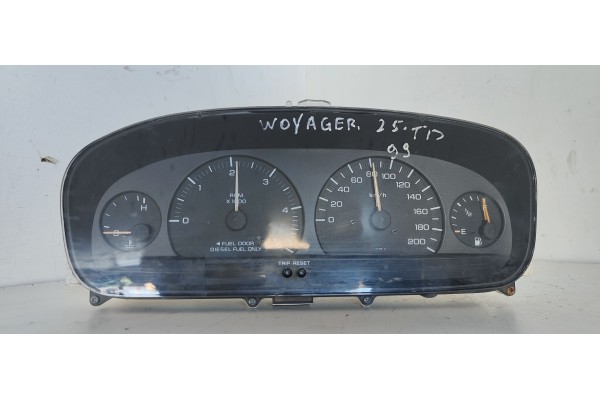 Recambio de cuadro instrumentos para chrysler voyager (gs) 2.5 turbodiesel referencia OEM IAM S629AB P04685629ABF 