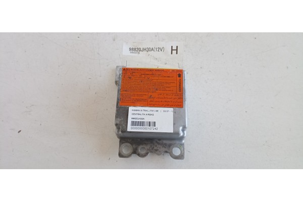 Recambio de centralita airbag para nissan x-trail (t31) se referencia OEM IAM 98820JH30A 98820JH 080316