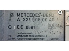 Recambio de modulo electronico para mercedes-benz clase c (w205) lim. 2.2cdi 170 [220] fap referencia OEM IAM A2219050040  