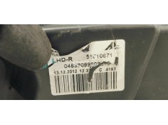 Recambio de faro derecho para fiat doblo 1.3 jtd 90 referencia OEM IAM 51810671  