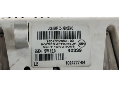 Recambio de pantalla multifuncion para citroen c4 coupe cool referencia OEM IAM 965788288000  