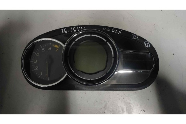 Recambio de cuadro instrumentos para renault megane iii berlina 5 p 1.9 dci diesel referencia OEM IAM A2C53258659  