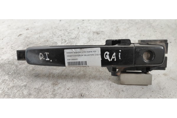 Recambio de maneta exterior delantera izquierda para nissan qashqai (j10) acenta 4x4 referencia OEM IAM   