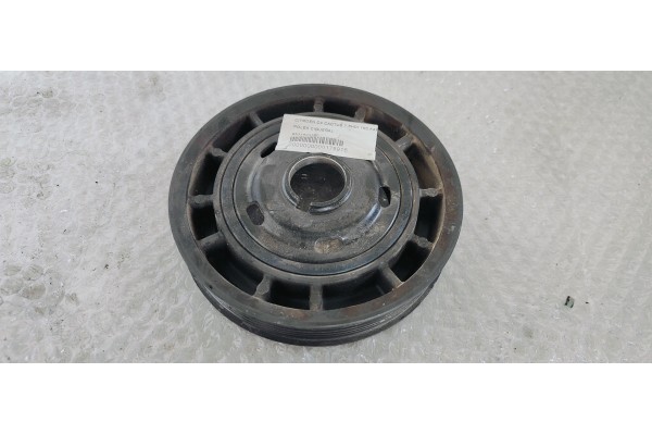 Recambio de polea cigueñal para citroen c4 cactus 1.6hdi 100 fap referencia OEM IAM 9821624380  