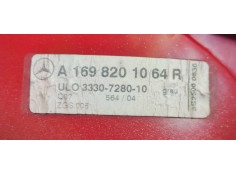Recambio de piloto trasero derecho para mercedes-benz clase a (w169) 2.0cdi 110 [180] referencia OEM IAM A1698201064  