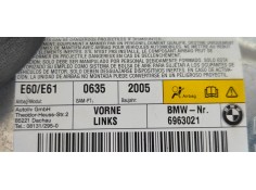 Recambio de airbag lateral delantero izquierdo para bmw serie 5 touring (e61) 530d referencia OEM IAM 6963021  