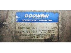 Recambio de compresor aire acondicionado para kia sorento 2.5 crdi ex referencia OEM IAM 1625023500  