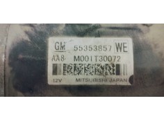 Recambio de motor arranque para opel insignia berlina 2.0cdti 130 fap referencia OEM IAM 55353857  