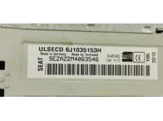 Recambio de sistema audio / radio cd para seat ibiza (6j5) 1.2 i 60 referencia OEM IAM 6J1035153H  