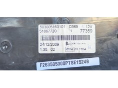 Recambio de cuadro instrumentos para fiat doblo 1.3 16v jtd cat referencia OEM IAM 51867720  