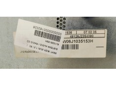 Recambio de sistema audio / radio cd para seat ibiza (6j5) 1.2 i 60 referencia OEM IAM 6J1035153H  