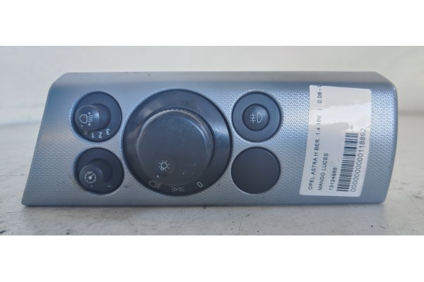 Recambio de mando luces para opel astra h ber. 1.4 16v referencia OEM IAM 13124865  