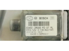 Recambio de elevalunas trasero izquierdo para hyundai i30 1.6 crdi 115 referencia OEM IAM 834502R000  