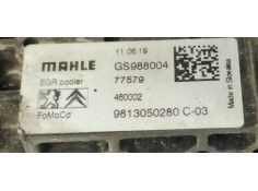 Recambio de enfriador egr para citroen jumpy fugón 1.5 hdi 100 fap referencia OEM IAM 9813050280  