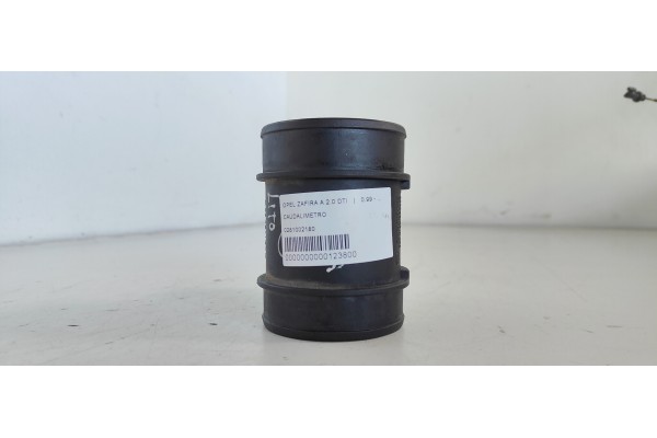 Recambio de caudalimetro para opel zafira a 2.0 dti referencia OEM IAM 0281002180  