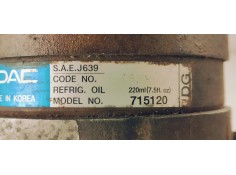 Recambio de compresor aire acondicionado para daewoo nubira berlina se referencia OEM IAM 715120  