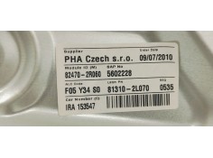 Recambio de elevalunas delantero izquierdo para hyundai i30 1.6 crdi 115 referencia OEM IAM 824502R000  