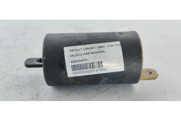 Recambio de valvula aire adicional para renault laguna ii (bg0) 1.9 dci diesel cat referencia OEM IAM 8200034270  