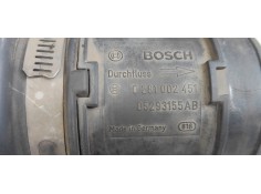 Recambio de caudalimetro para chrysler voyager (rg) 2.5 crd cat referencia OEM IAM 0281002451  