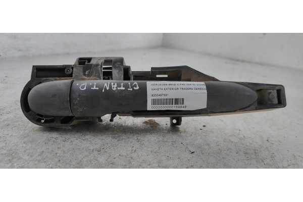 Recambio de maneta exterior trasera derecha para mercedes-benz citan (w415) combi break referencia OEM IAM 8200497521  
