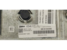 Recambio de centralita motor uce para peugeot 2008 (--.2013) 1.2 i turbo 130 referencia OEM IAM 9818160080  