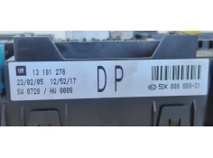 Recambio de caja reles / fusibles para opel astra h berlina enjoy referencia OEM IAM 13181278  