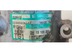 Recambio de compresor aire acondicionado para opel corsa c cosmo referencia OEM IAM 13106850  