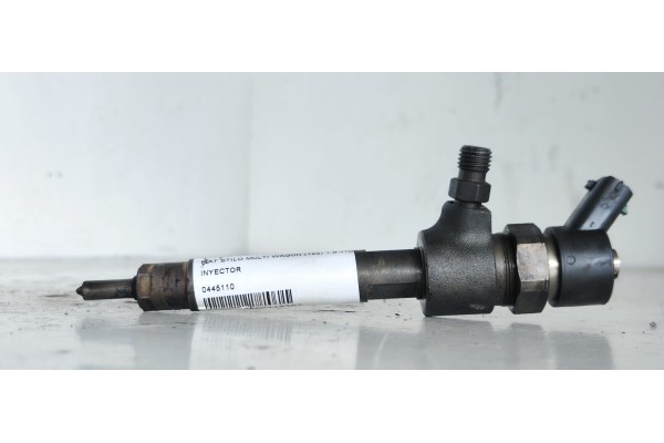 Recambio de inyector para fiat stilo multi wagon (192) 1.9 jtd cat referencia OEM IAM 0445110119  