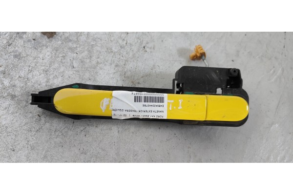 Recambio de maneta exterior trasera izquierda para ford ka+ black / white referencia OEM IAM E4B5A224A37BE  