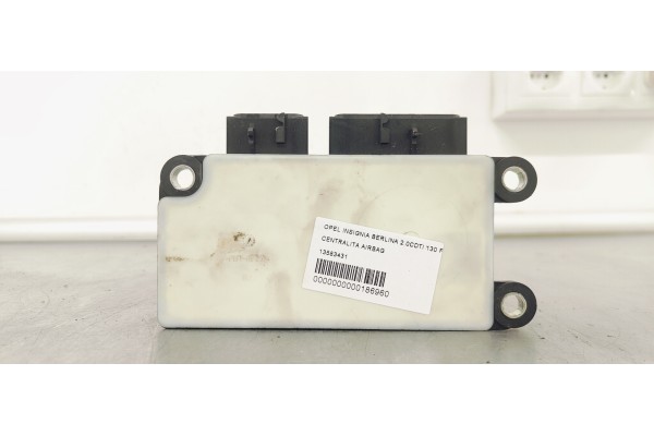 Recambio de centralita airbag para opel insignia berlina 2.0cdti 130 fap referencia OEM IAM 13583431  