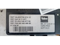 Recambio de caja reles / fusibles para citroen xsara berlina 1.9 d x referencia OEM IAM 9644648680  