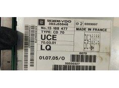 Recambio de sistema audio / radio cd para opel vectra c berlina comfort referencia OEM IAM 13188477  