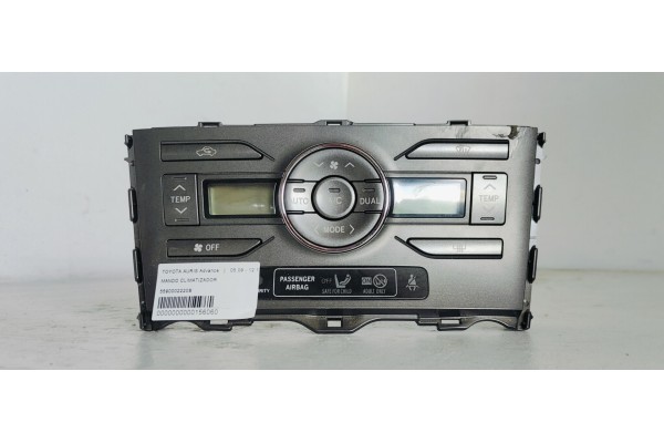 Recambio de mando climatizador para toyota auris advance referencia OEM IAM 5590002220B  
