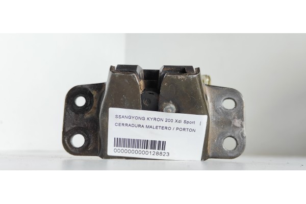 Recambio de cerradura maletero / porton para ssangyong kyron 200 xdi sport referencia OEM IAM   