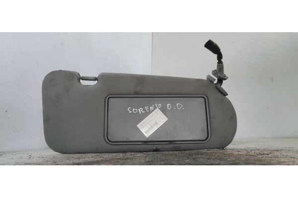 Recambio de parasol derecho para kia sorento 2.5 crdi ex referencia OEM IAM   