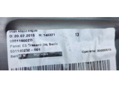 Recambio de guarnecido puerta trasera izquierda para citroen c4 cactus shine referencia OEM IAM   