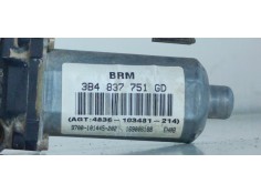 Recambio de motor elevalunas delantero izquierdo para volkswagen passat berlina (3b2) 1.9 tdi referencia OEM IAM 3B4837751GD  