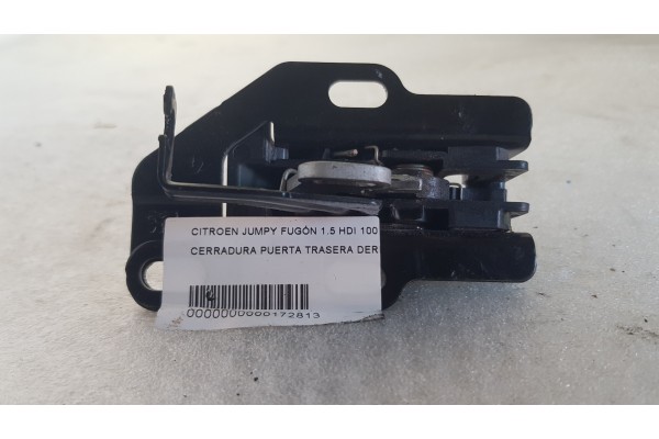 Recambio de cerradura puerta trasera derecha para citroen jumpy fugón 1.5 hdi 100 fap referencia OEM IAM   