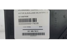 Recambio de motor elevalunas delantero izquierdo para volkswagen touareg (7la) tdi r5 referencia OEM IAM 3D1959793E  
