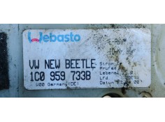Recambio de motor techo electrico para volkswagen new beetle cabriolet (1y7) 2.0 referencia OEM IAM 1C0959733B  