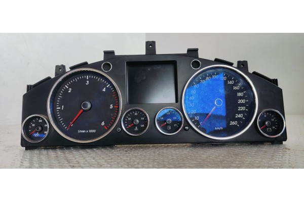 Recambio de cuadro instrumentos para volkswagen touareg (7la) tdi r5 referencia OEM IAM 0263655014  