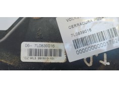 Recambio de cerradura puerta trasera derecha para volkswagen touareg (7la) tdi r5 referencia OEM IAM 7L0839016  
