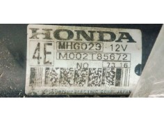 Recambio de motor arranque para honda fr-v (be) 2.2 ctdi 140 fap referencia OEM IAM M002T85672  